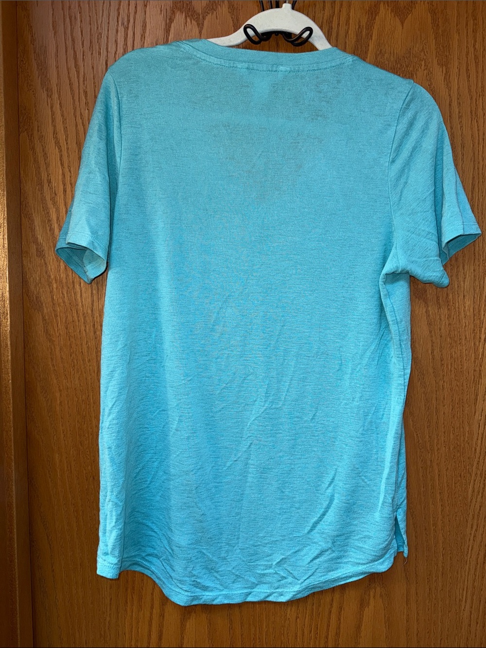 Athleta V-Neck Short Sleeve Tee in Aqua - Picture 3 of 6